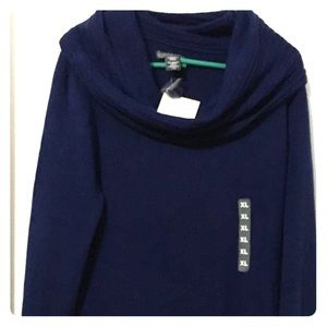 NWT XL Covington cowl neck sweater.